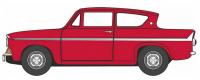 76105012 Oxford Diecast Ford Anglia Monaco Red